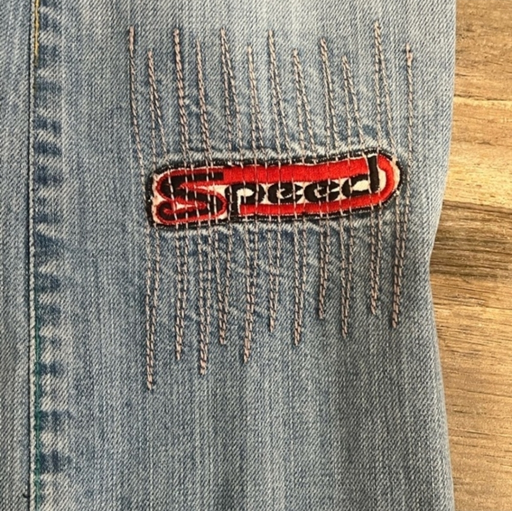 Vintage Trois Filles Un Jean, Design 3.F.I.J Denim Pants, Size 27 - Picture 2 of 6